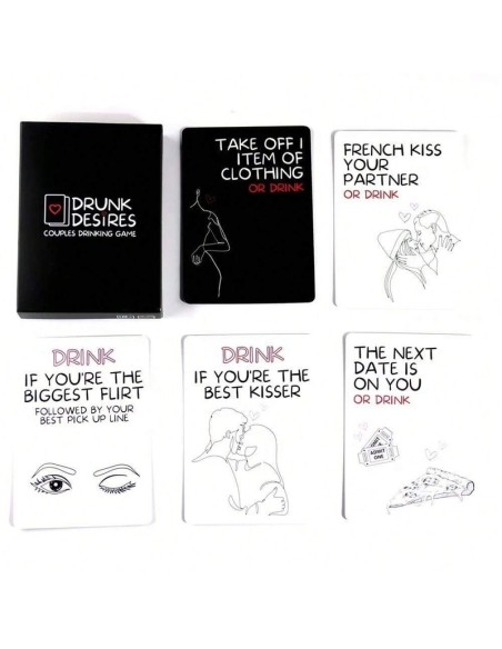 Jeu de Cartes à Boire Drunk Desires Jeu de Cartes à Boire Drunk Desires