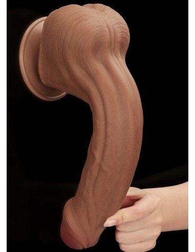 Gode Sliding Skin 20 x 5.3 cm Marron