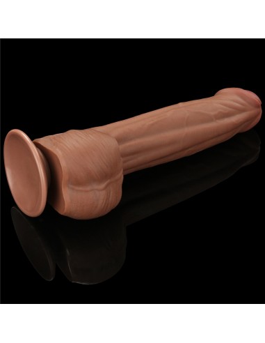 Gode Sliding Skin 20 x 5.3 cm Marron