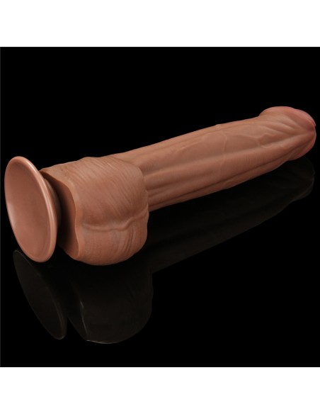 Gode Sliding Skin 20 x 5.3 cm Marron Gode Sliding Skin 20 x 5.3 cm Marron