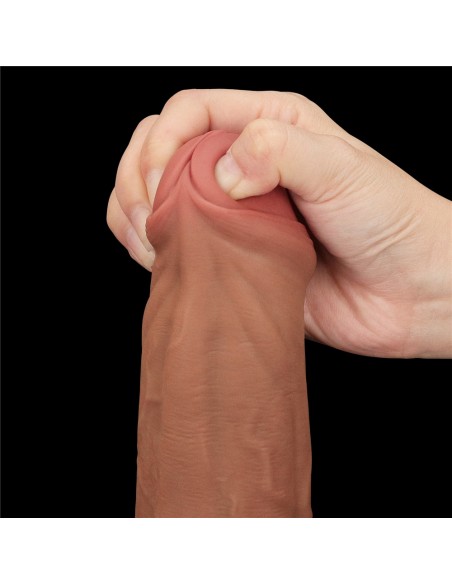 Gode Sliding Skin 20 x 5.3 cm Marron Gode Sliding Skin 20 x 5.3 cm Marron