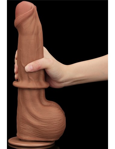 Gode Sliding Skin 20 x 5.3 cm Marron