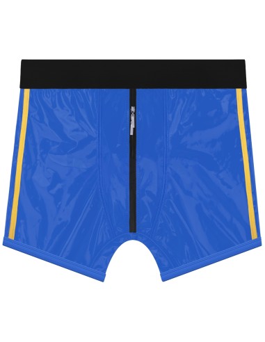 Boxer Chic Strap-On Bleu