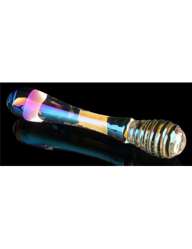 Gode en Verre Twin Pleasures 20 x 3.6cm Transparent