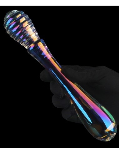 Gode en Verre Twin Pleasures 20 x 3.6cm Transparent