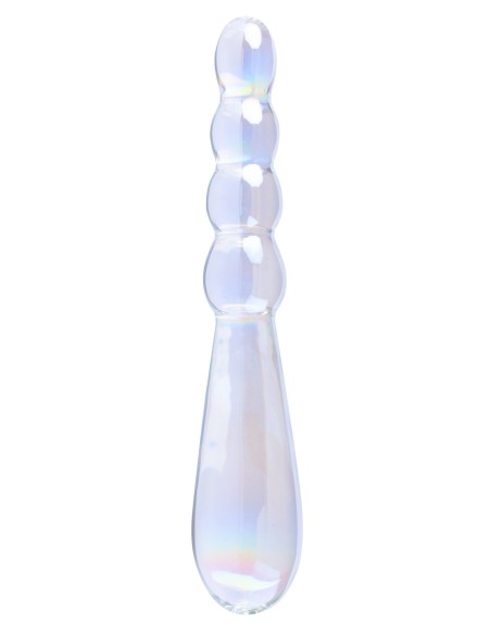 Gode en Verre Rising Ripples 18 x 3.5cm Transparent