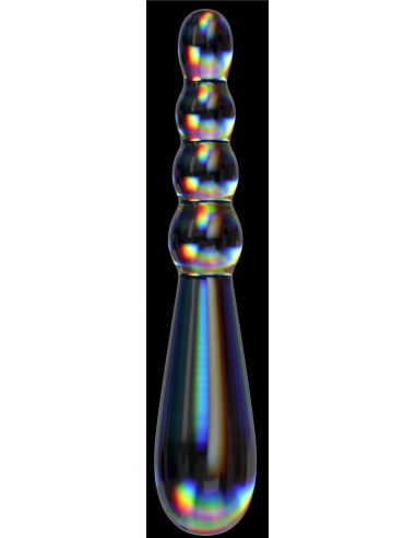 Gode en Verre Rising Ripples 18 x 3.5cm Transparent