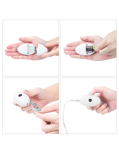 Gode-ceinture vibrant Easy Strap 15.5 x 5 cm Noir