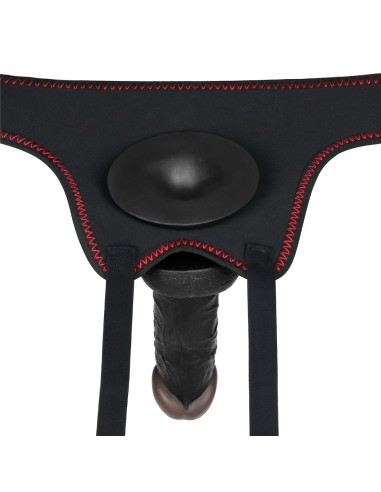 Gode ceinture Easy Strap-On 12 x 3.7 cm Marron