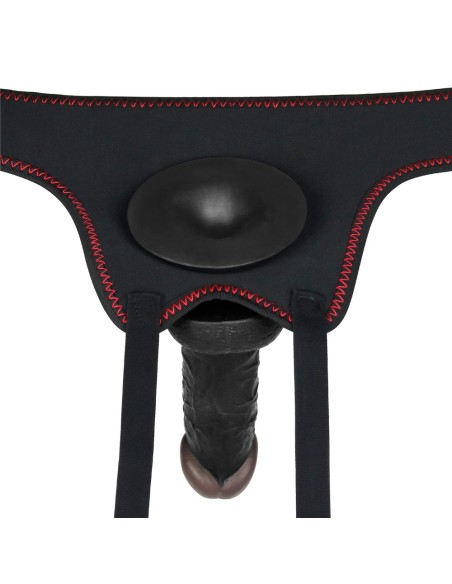 Gode ceinture Easy Strap-On 12 x 3.7 cm Marron