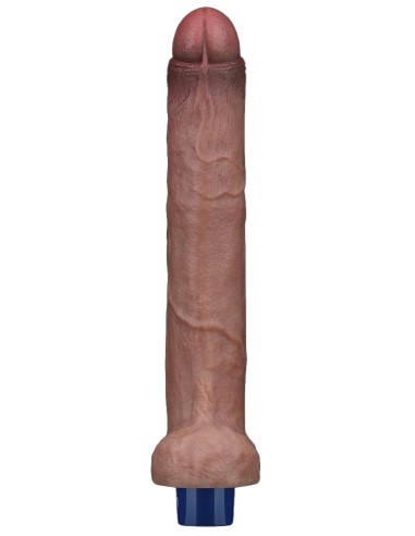 Gode vibrant Softee Vibe 21 x 4cm Marron