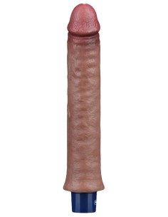 Gode vibrant Softee Wizz 21 x 4cm Marron