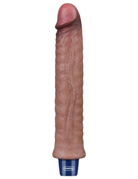 Gode vibrant Softee Bizz 20 x 3.7 cm Marron Gode vibrant Softee Bizz 20 x 3.7 cm Marron