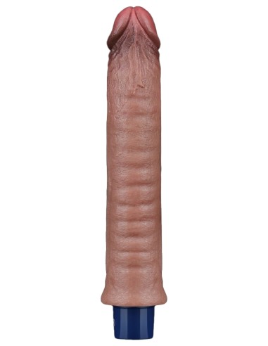 Gode vibrant Softee Bizz 20 x 3.7 cm Marron