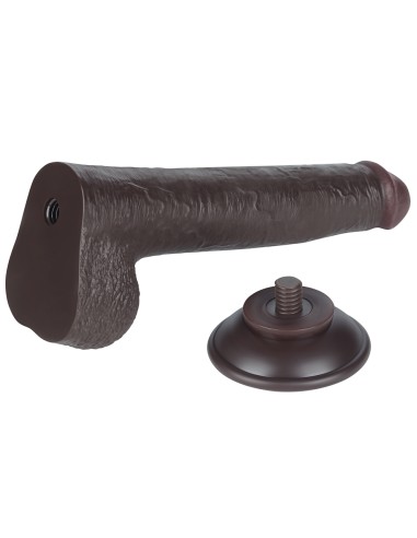 Gode Sliding Skin 17 x 3.5cm Noir