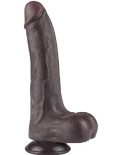 Gode Sliding Skin 16 x 4.2 cm Noir