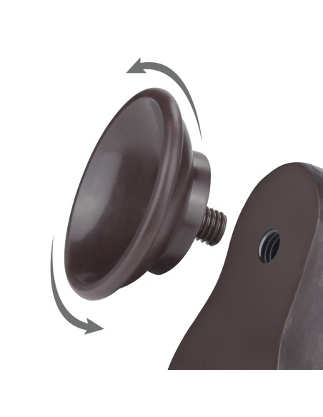 Gode Sliding Skin 16 x 4.2 cm Noir