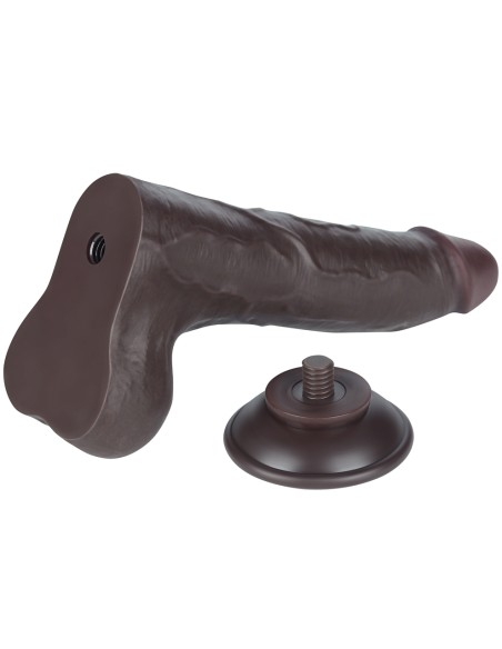 Gode Sliding Skin 16 x 4.2 cm Noir