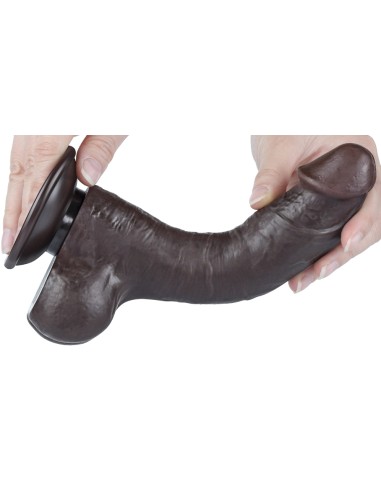 Gode Sliding Skin 14.5 x 4cm Noir