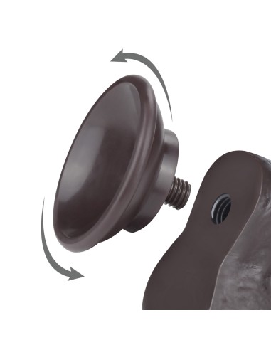 Gode Sliding Skin 14.5 x 4cm Noir
