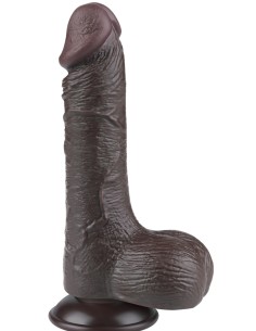 Gode Sliding Skin 13 x 3.7cm Noir