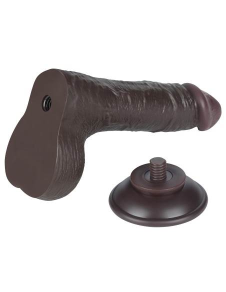 Gode Sliding Skin 13 x 3.7cm Noir