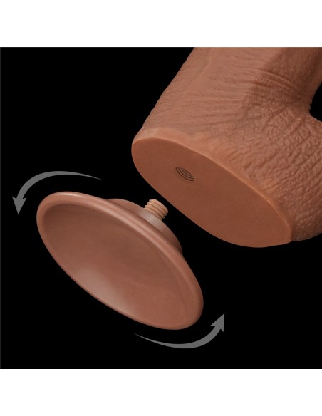 Gode Sliding Skin 26 x 6cm Marron