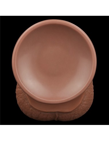 Gode Sliding Skin 26 x 6cm Marron