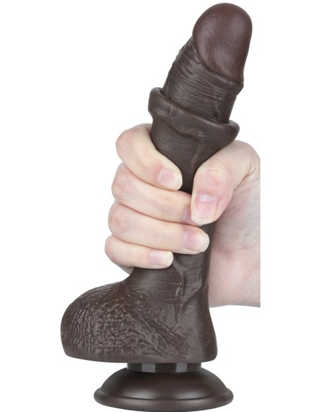 Gode Sliding Skin 14 x 3.5 cm Noir