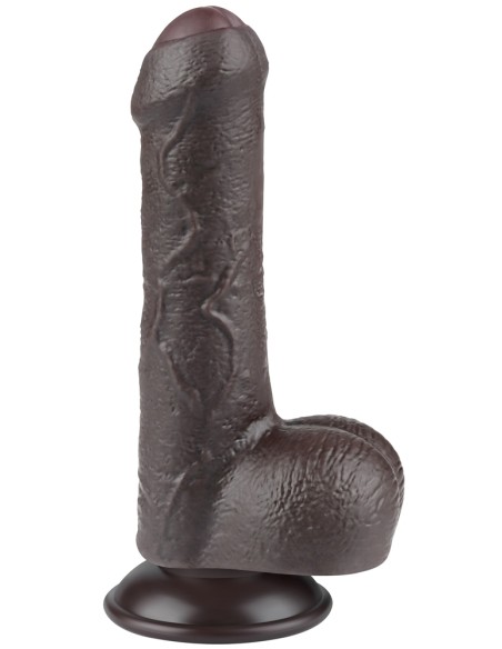 Gode Sliding Skin 12 x 3.7 cm Noir