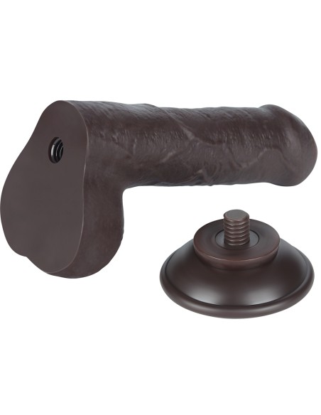 Gode Sliding Skin 12 x 3.7 cm Noir