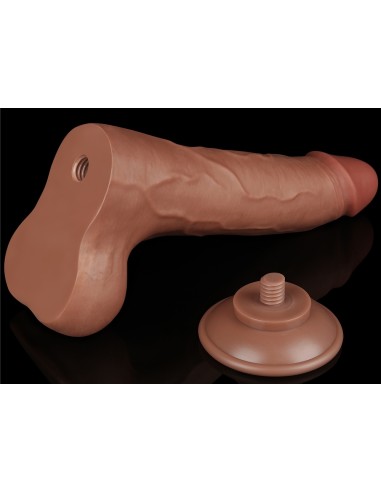 Gode Sliding Skin 16 x 4.2cm Marron