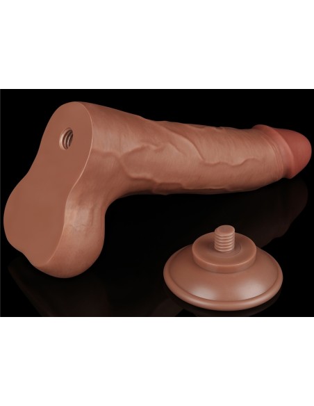 Gode Sliding Skin 16 x 4.2cm Marron