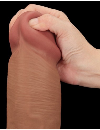 Gode Sliding Skin 27 x 6.5cm Marron