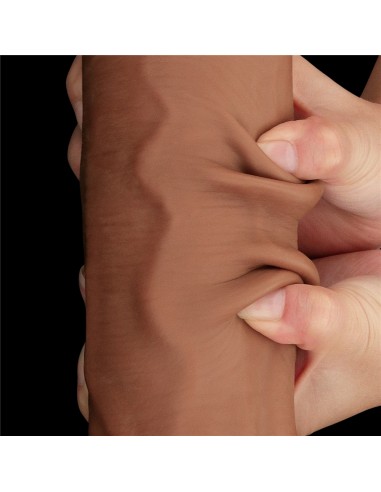 Gode Sliding Skin 27 x 6.5cm Marron