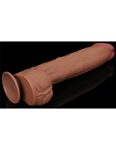 Gode Sliding Skin 27 x 6.5cm Marron