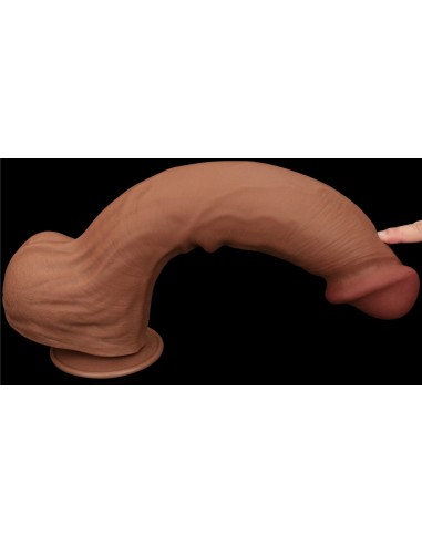 Gode Sliding Skin 27 x 6.5cm Marron