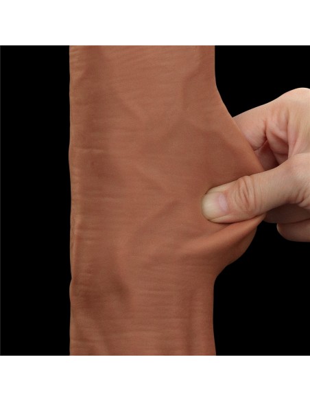 Gode Sliding Skin 27 x 6.5cm Marron