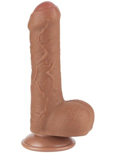Gode Sliding Skin 12 x 3.7cm Marron
