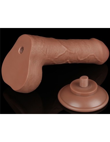 Gode Sliding Skin 12 x 3.7cm Marron