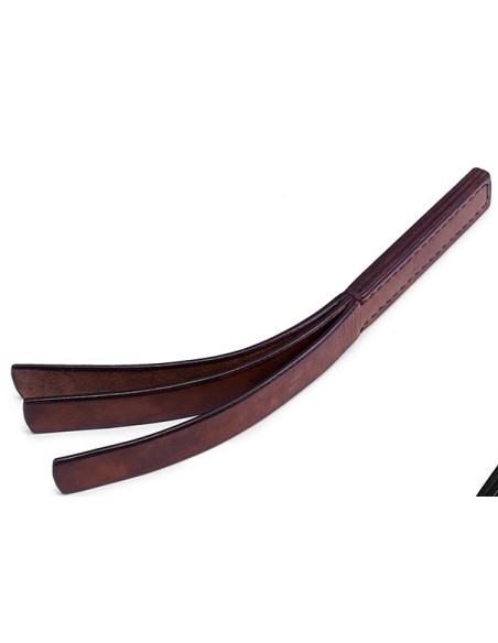 Paddle en Cuir 3 Brins Threegen 24cm Paddle en Cuir 3 Brins Threegen 24cm