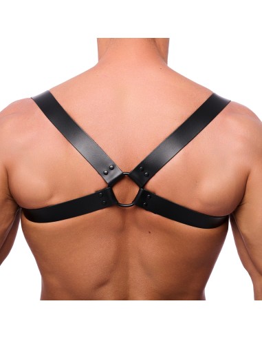 Harnais en cuir Shoulder Noir