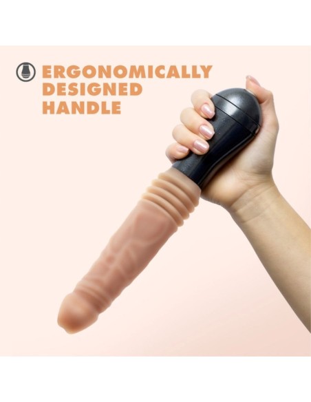 Gode à poussée rotatif Dr Knight 13 x 3.8cm