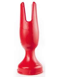 Plug Zizi Prong 15 x 5.5 cm Rouge
