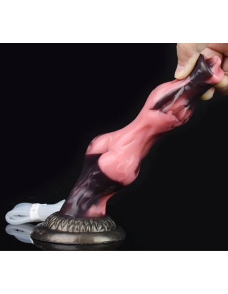 Gode Éjaculateur Wolfaw 16.5 x 5.5cm Noir