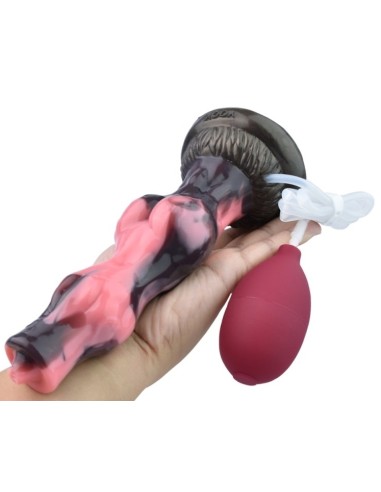 Gode Éjaculateur Wolfaw 16.5 x 5.5cm Noir