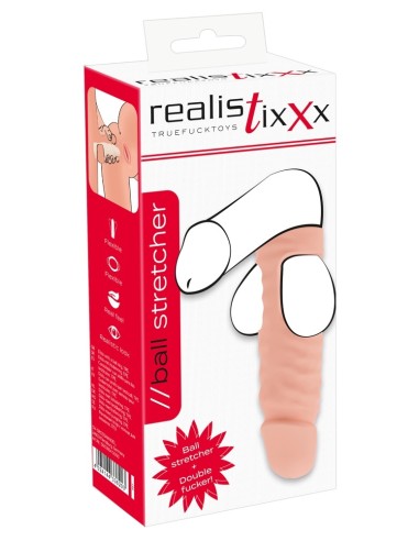 Sextoy Double Pénétration Ball Fuck 9 x 4.7cm