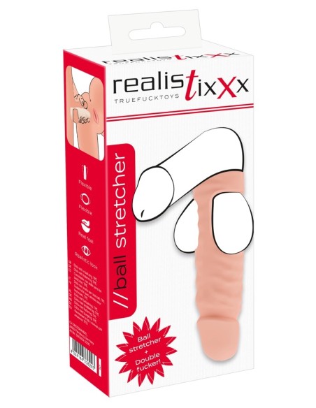 Sextoy Double Pénétration Ball Fuck 9 x 4.7cm Sextoy Double Pénétration Ball Fuck 9 x 4.7cm