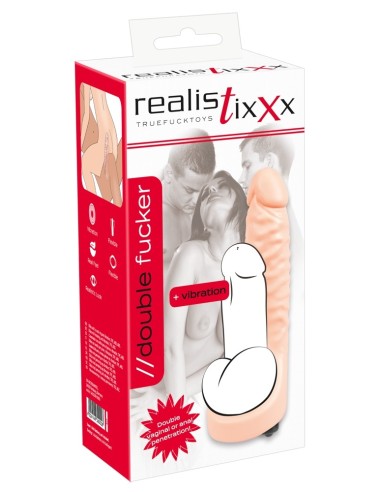 Sextoy vibrant Double Fucker 14 x 4.5cm