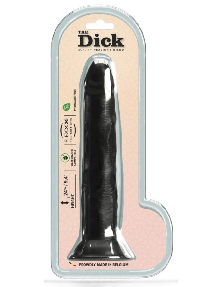 Gode Brock The Dick 21 x 4 cm Noir